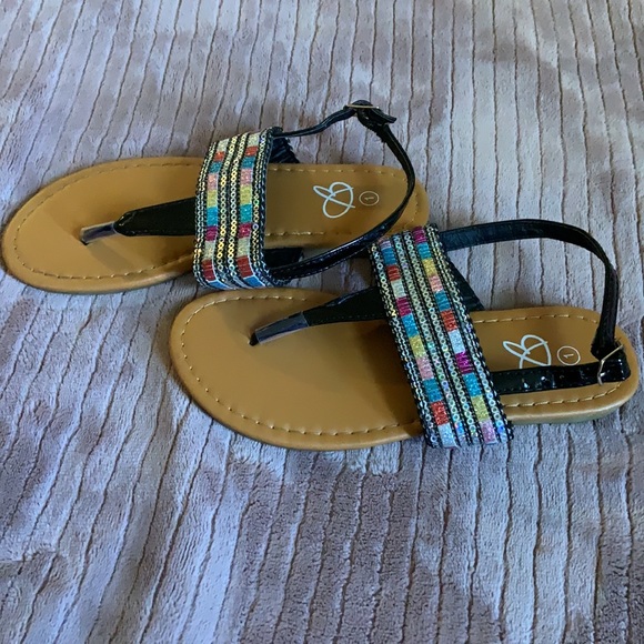 Cute multicolored sandals size 1 - Picture 2 of 2